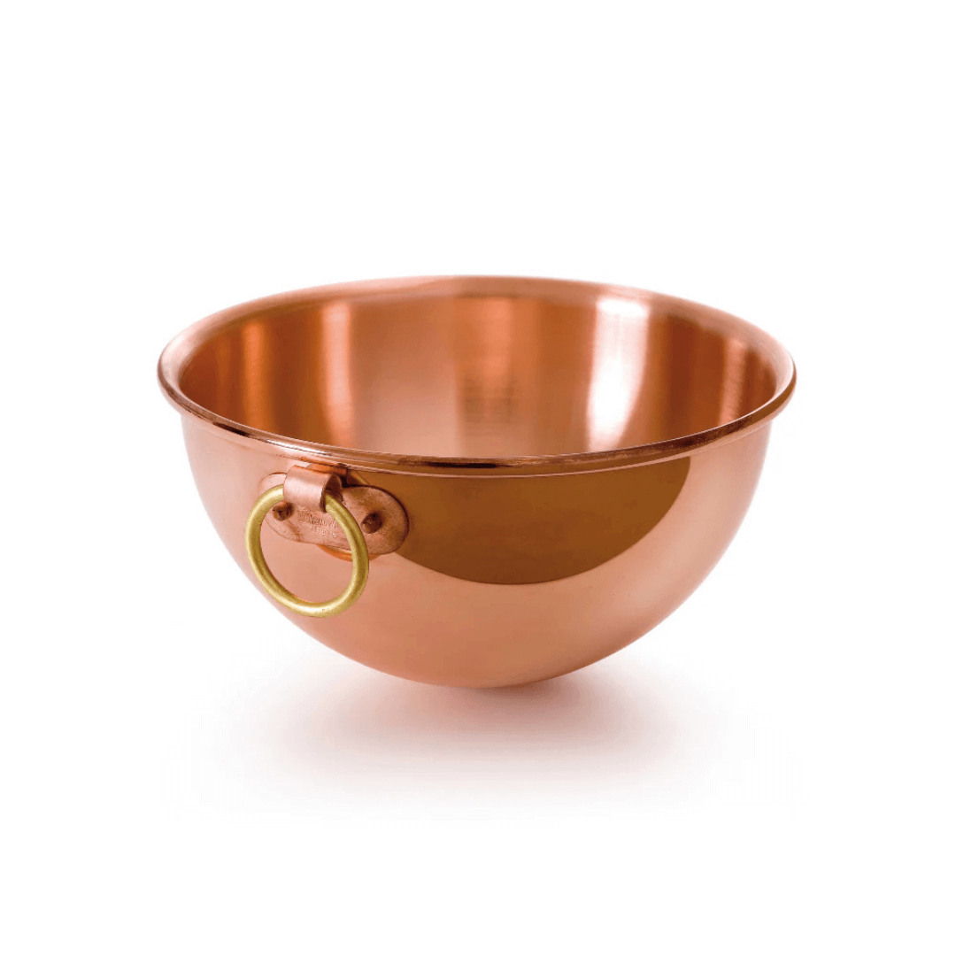 Bowl de cobre con asas de anillo Mauviel - 20cm - Good Kitchen
