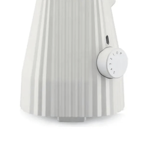 Licuadora Plisada Blanca Alessi - Good Kitchen