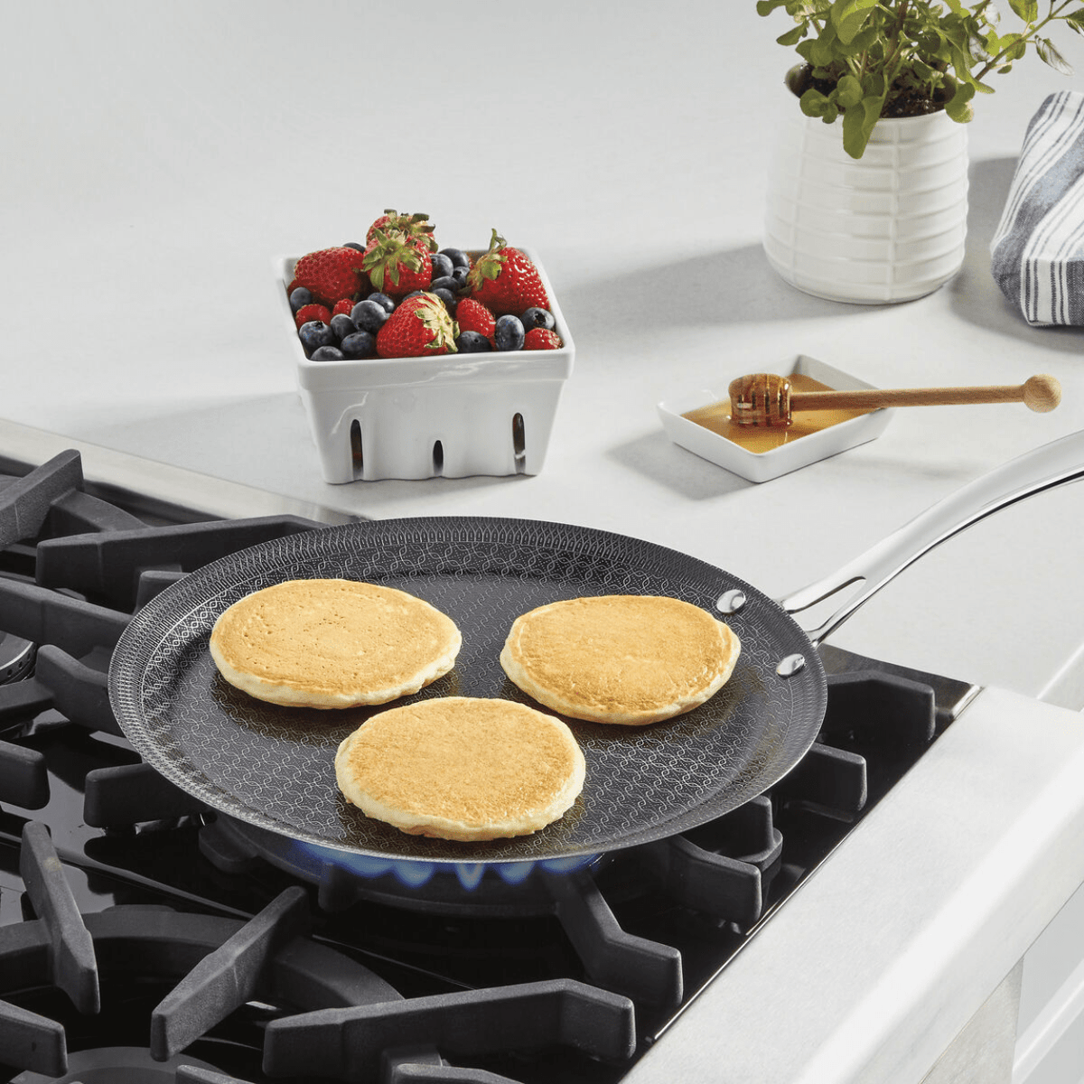 Plancha Redonda Fusion Plus 30 cm de Cuisinart - Good Kitchen