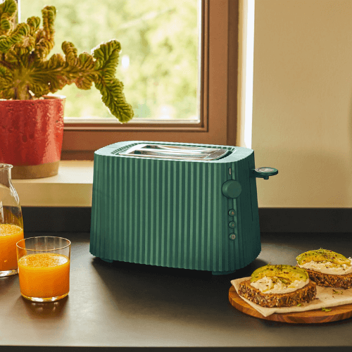 Tostadora Plissé Verde Alessi - Good Kitchen