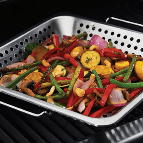 Wok de Acero Inoxidable para Parrilla GrillPro - Good Kitchen