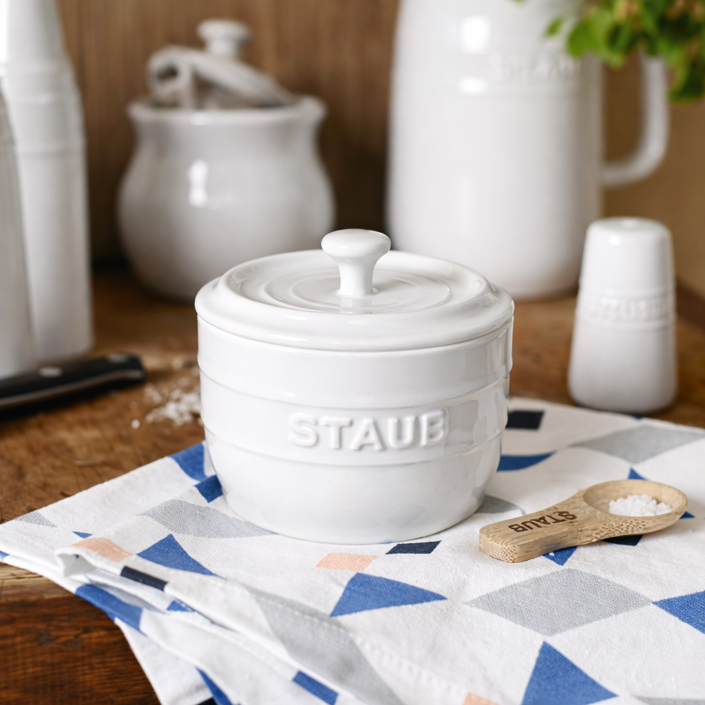 Salero Cerámico Staub Marfil