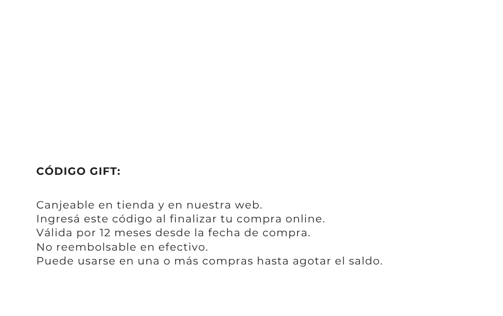 Gift Card N.4