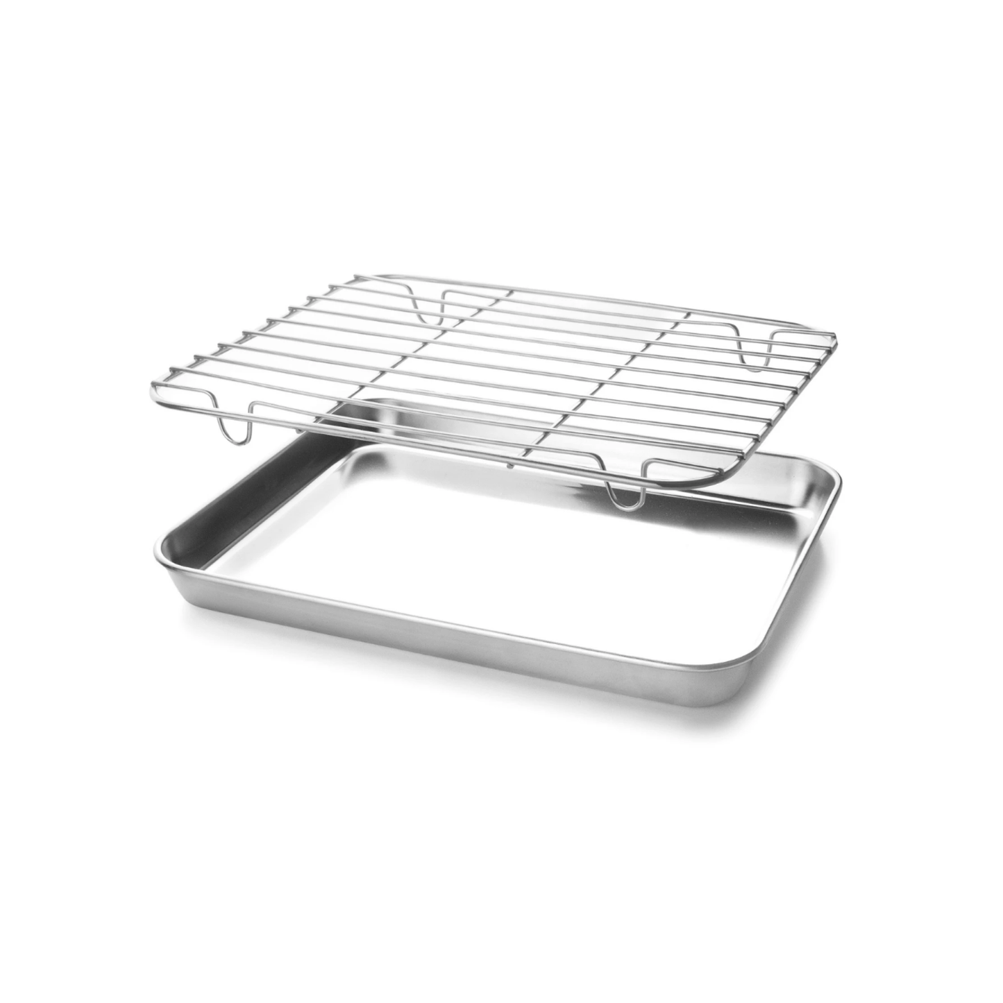 Asadera de acero inox con Rejilla Lacor