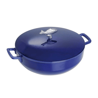 Cacerola boullabaisse Staub 28cm azul oscuro