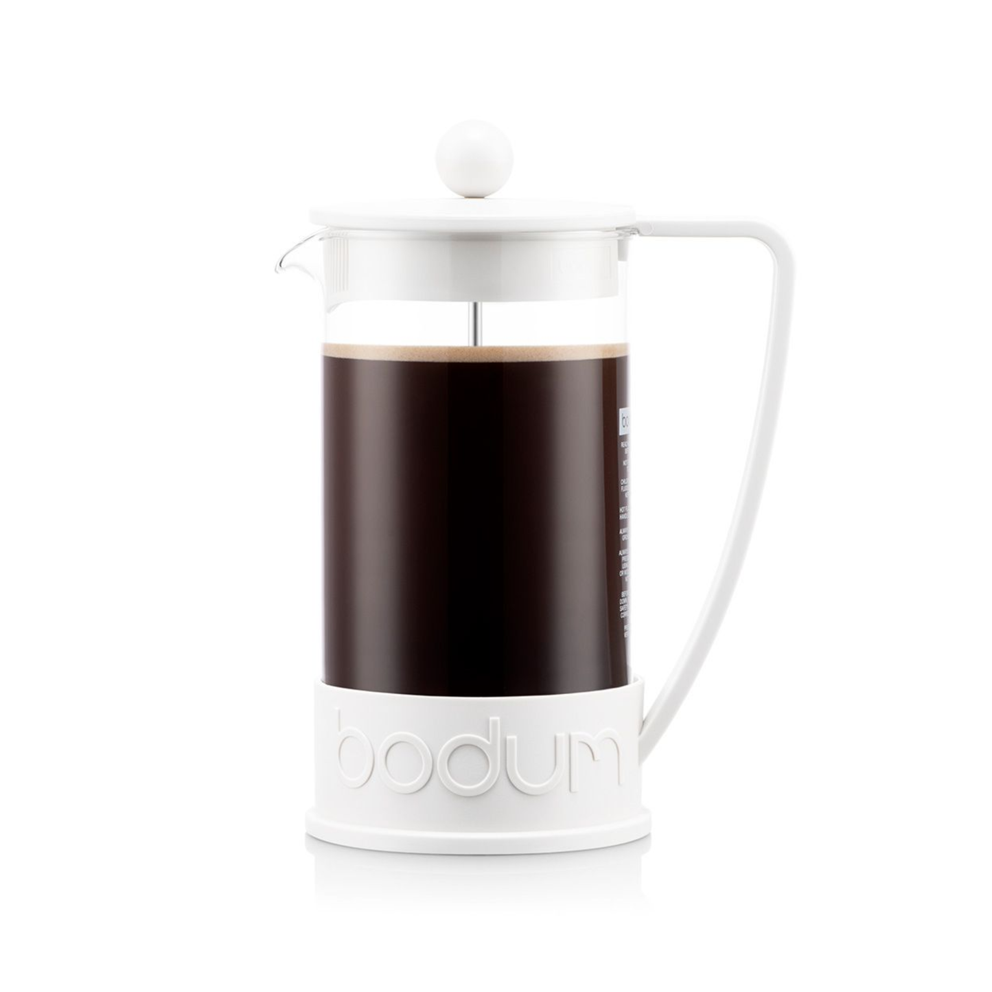 Cafetera de Prensa Francesa Brazil 1 L  Bodum Blanca