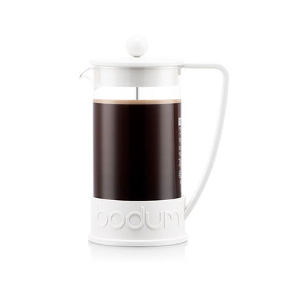 Cafetera de Prensa Francesa Brazil 1 L  Bodum Blanca