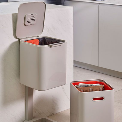Cesto reciclador 40 L Joseph Joseph Silver