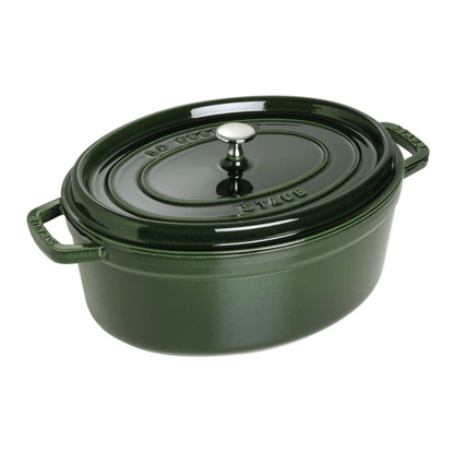 Cocotte Staub oval 31cm albahaca