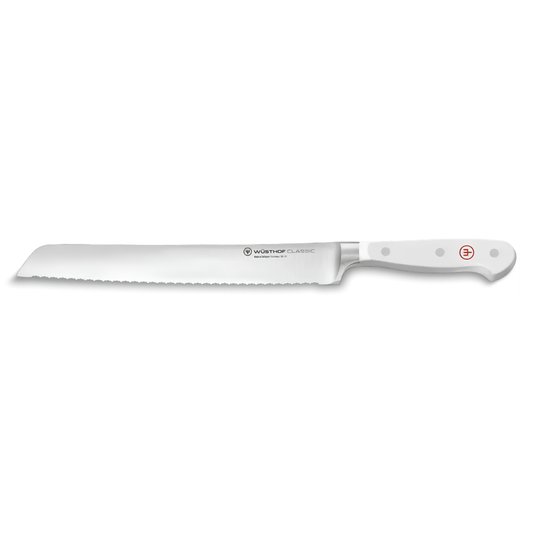 Cuchillo para Pan Classic White de 23 cm Wüsthof