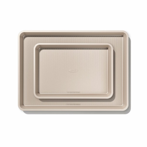 set de 2 bandejas para horno con recubrimiento cerámico OXO