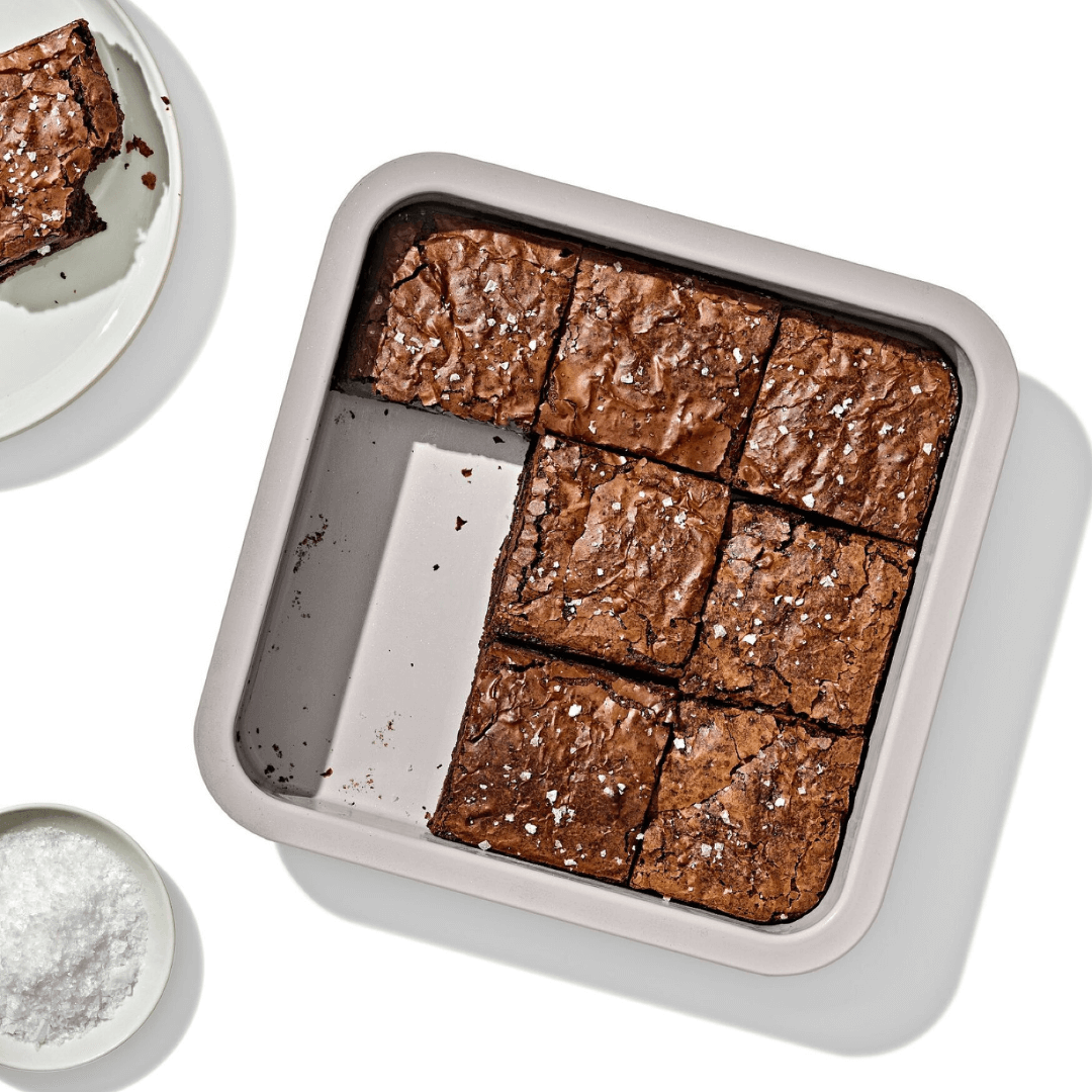 Asadera cuadrada con recubrimiento cerámico Oxo - 23cm - Good Kitchen