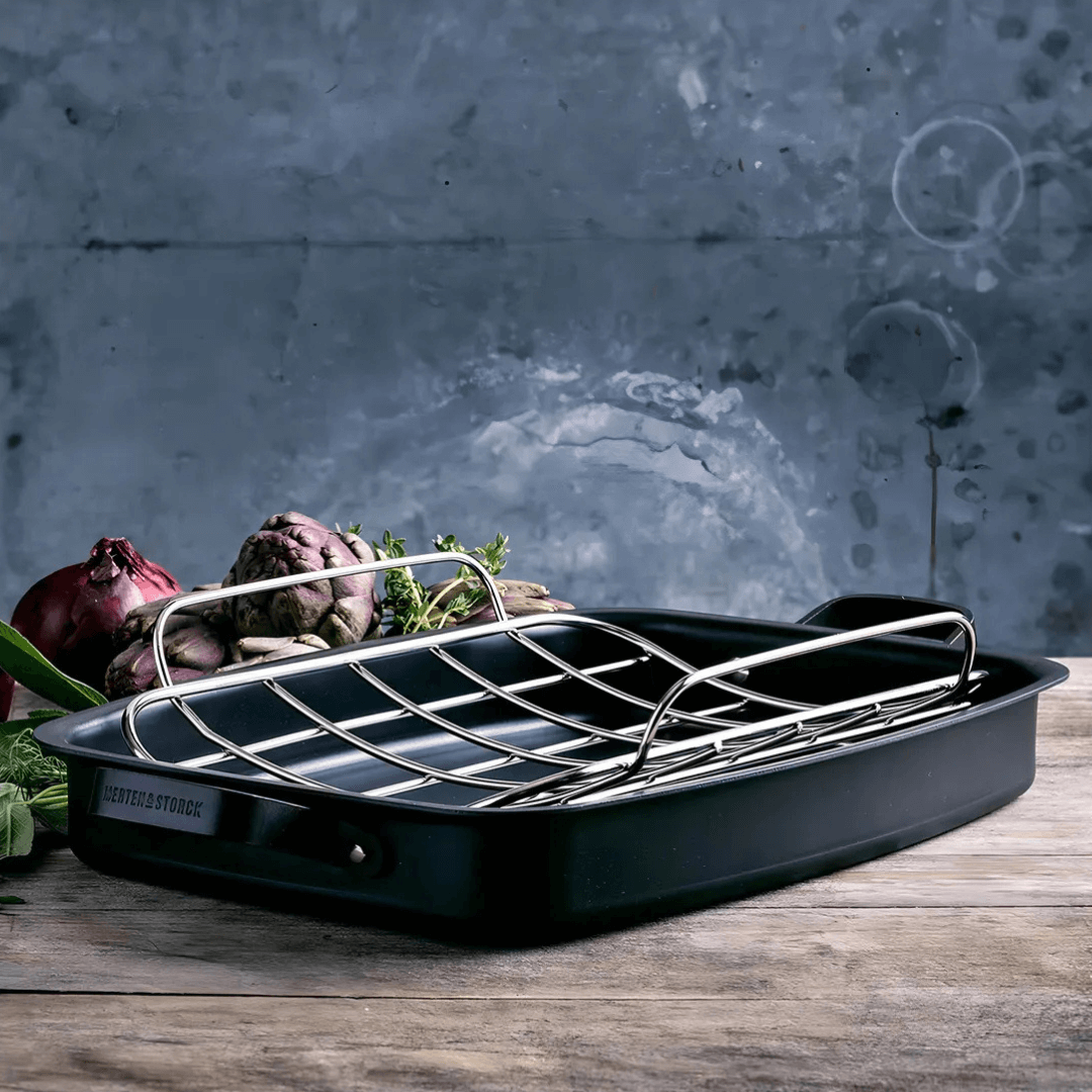 Asadera de acero al carbono con rejilla Merten & Storck - Good Kitchen