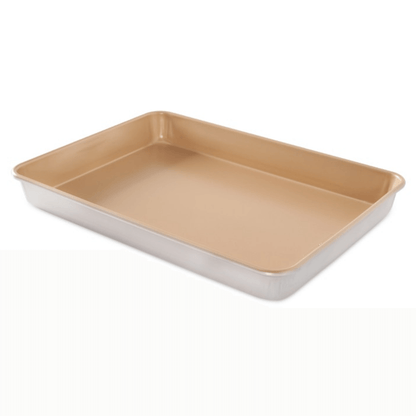 Asadera rectangular antiadherente alta Nordic Ware