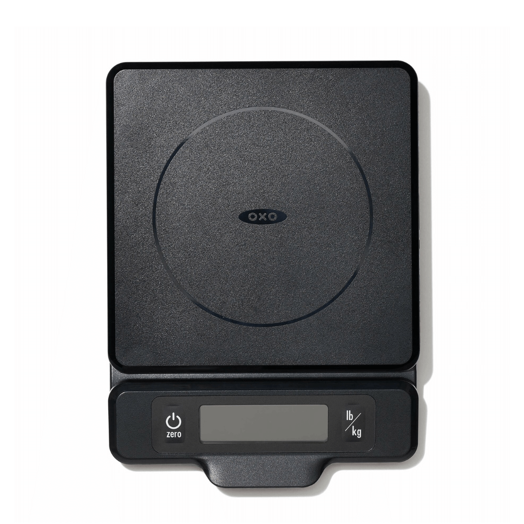 Balanza con pantalla extraíble Oxo - Negra - Good Kitchen