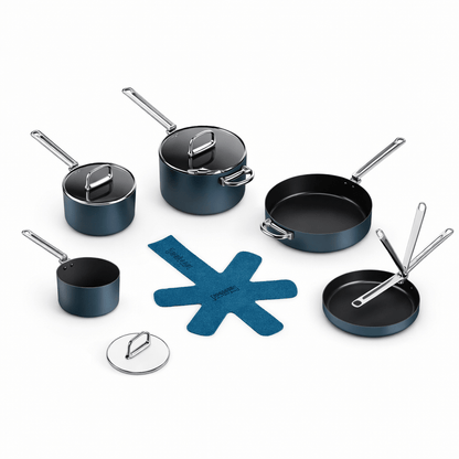 Batería de Cocina Space con Recubrimiento Cerámico 5pzs - Good Kitchen