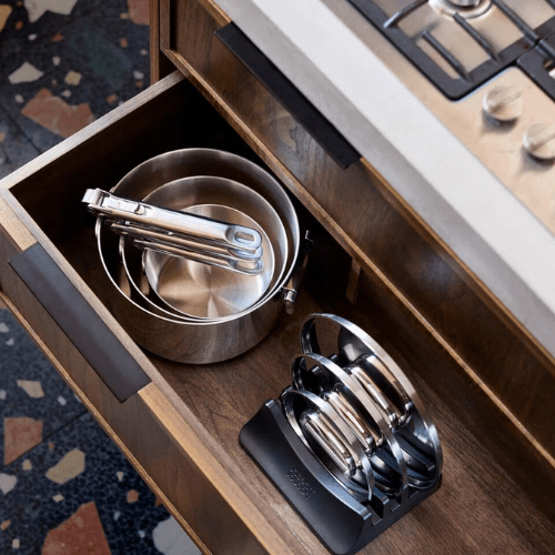 Batería de Cocina Steel con Mango Plegable 5pzs - Good Kitchen