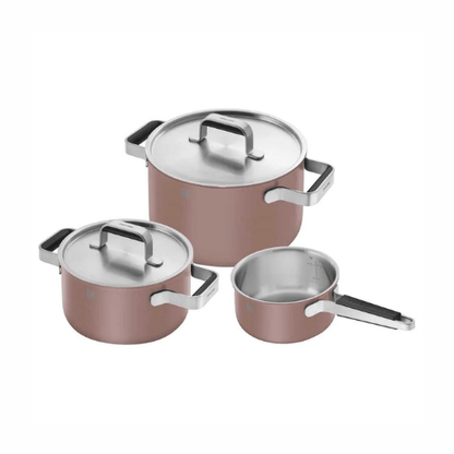 Batería de Cocina Zwilling Pure 3 Piezas Rosé - Good Kitchen