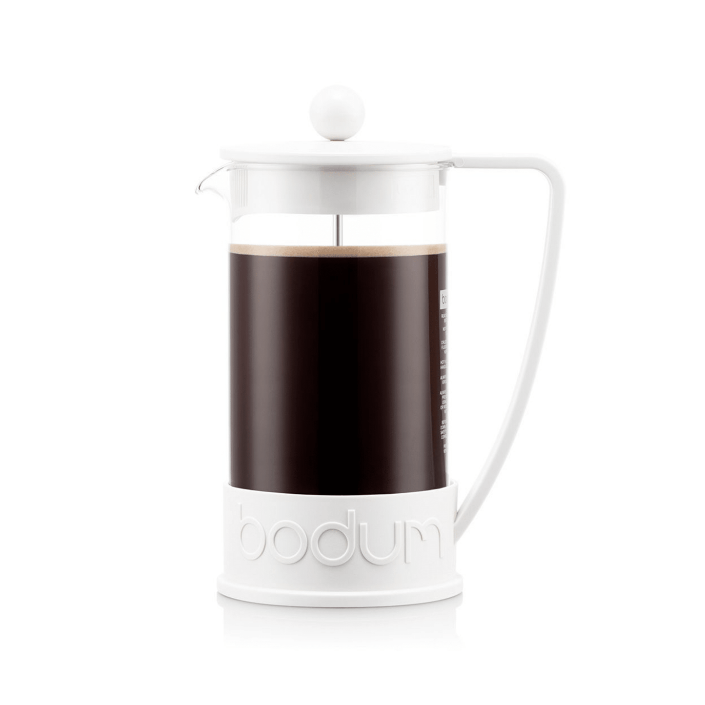 Cafetera de Prensa Francesa Brazil 1 L Bodum Blanca - Good Kitchen