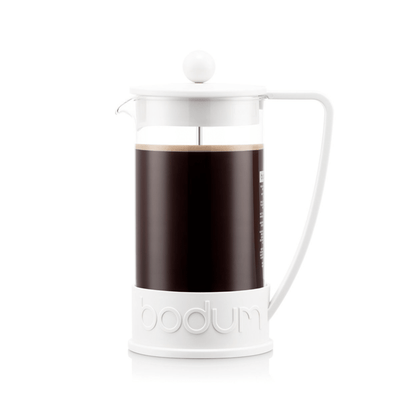 Cafetera de Prensa Francesa Brazil 1 L Bodum Blanca - Good Kitchen