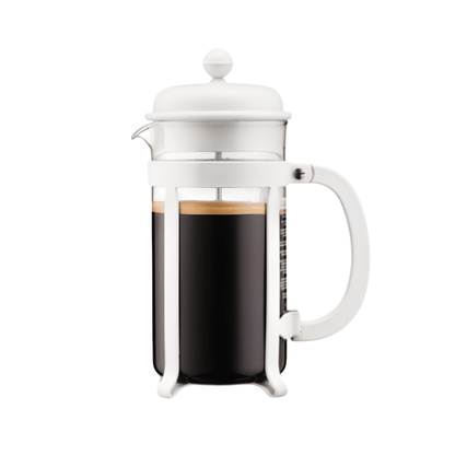 Cafetera de prensa francesa Java 1L Bodum blanca - Good Kitchen