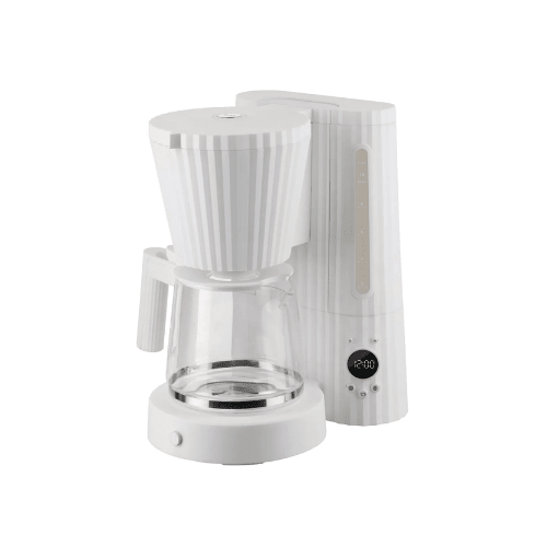 Cafetera Plissé Blanca Alessi - Good Kitchen