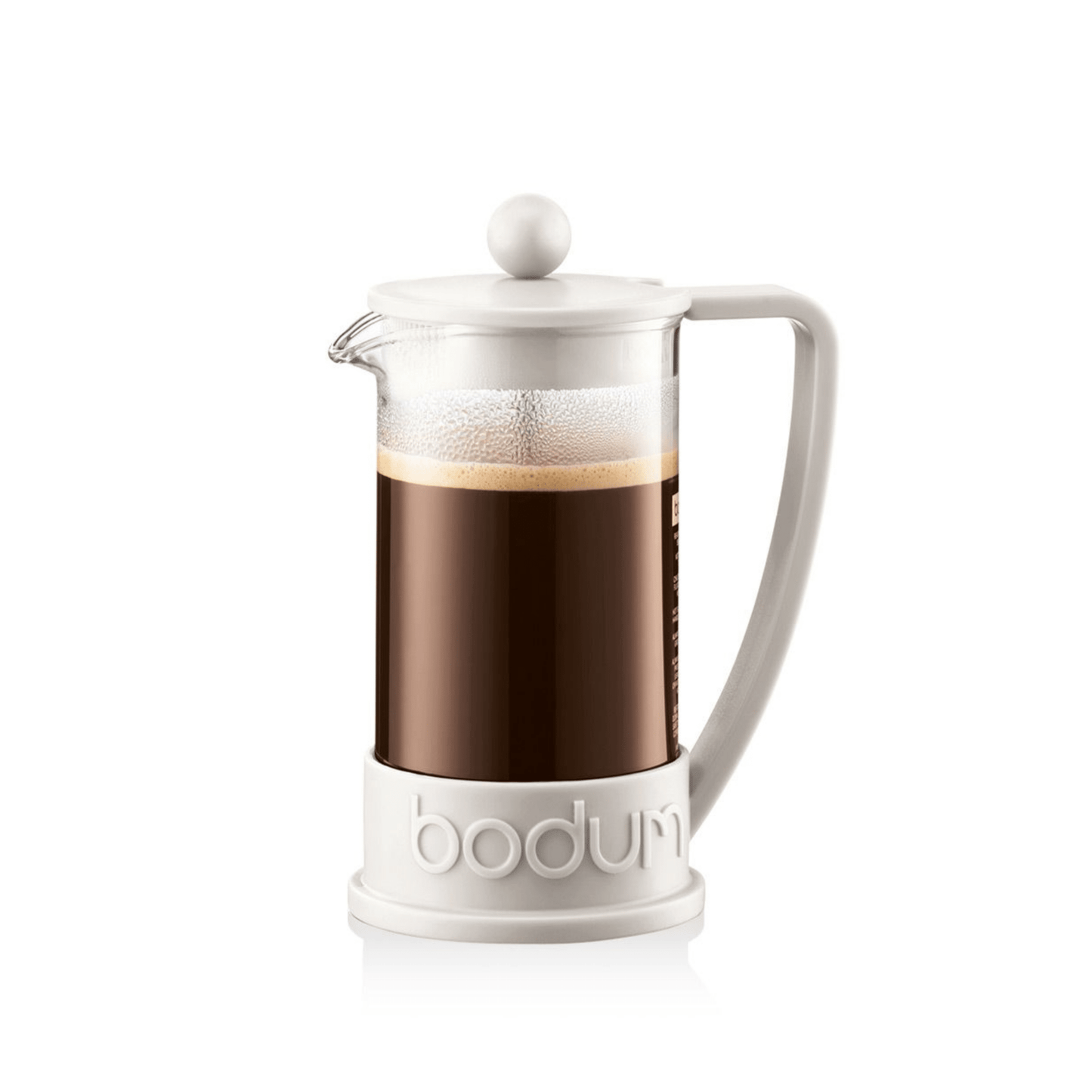 Cafetera Prensa Francesa Brazil 350 ml Bodum Blanca - Good Kitchen