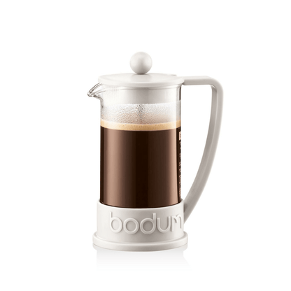Cafetera Prensa Francesa Brazil 350 ml Bodum Blanca - Good Kitchen