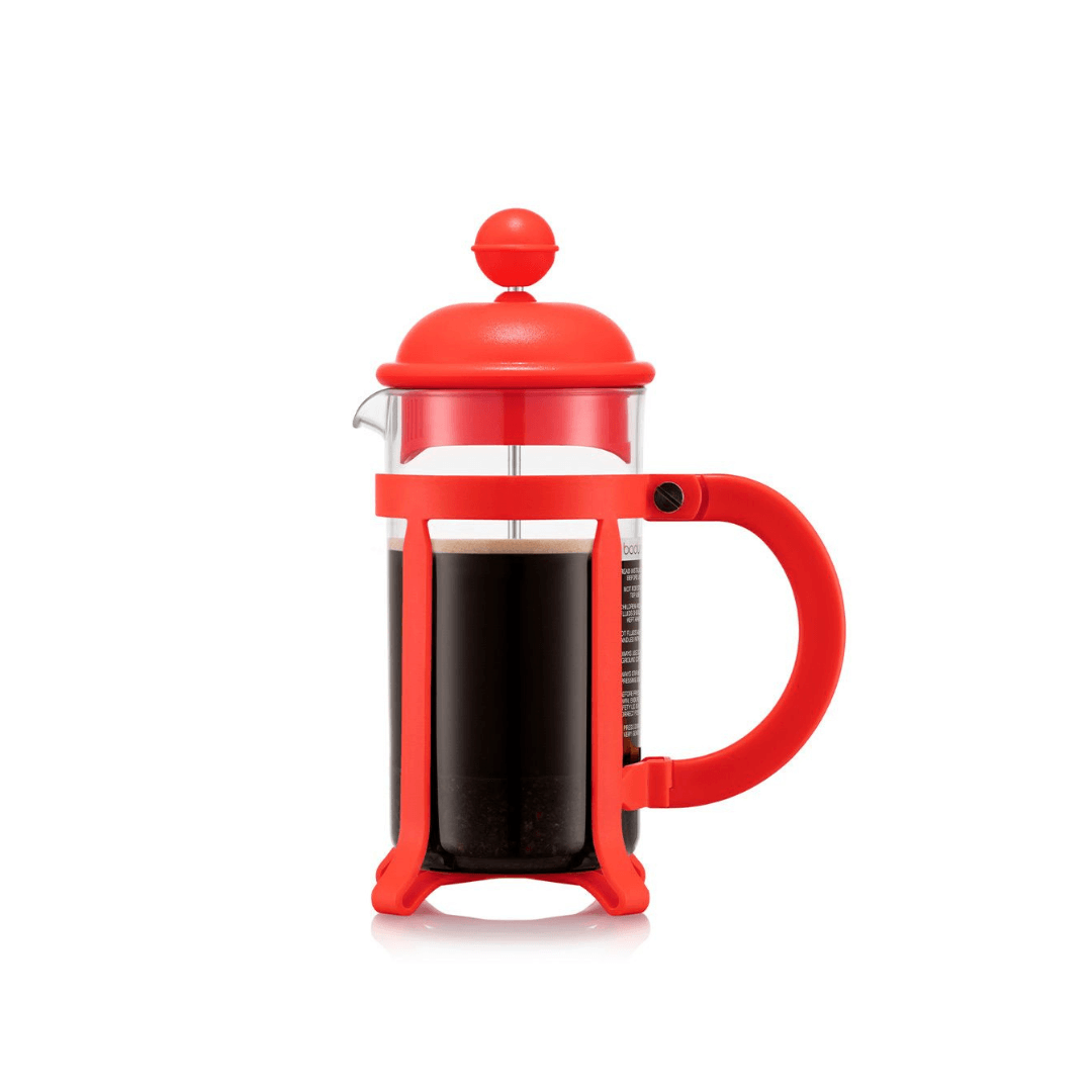 Cafetera Bodum roja (350mL)