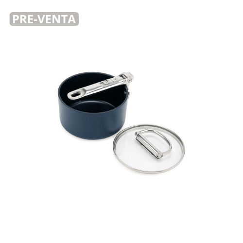 Cazo con Recubrimiento Cerámico de 19cm | Con Tapa - Good Kitchen