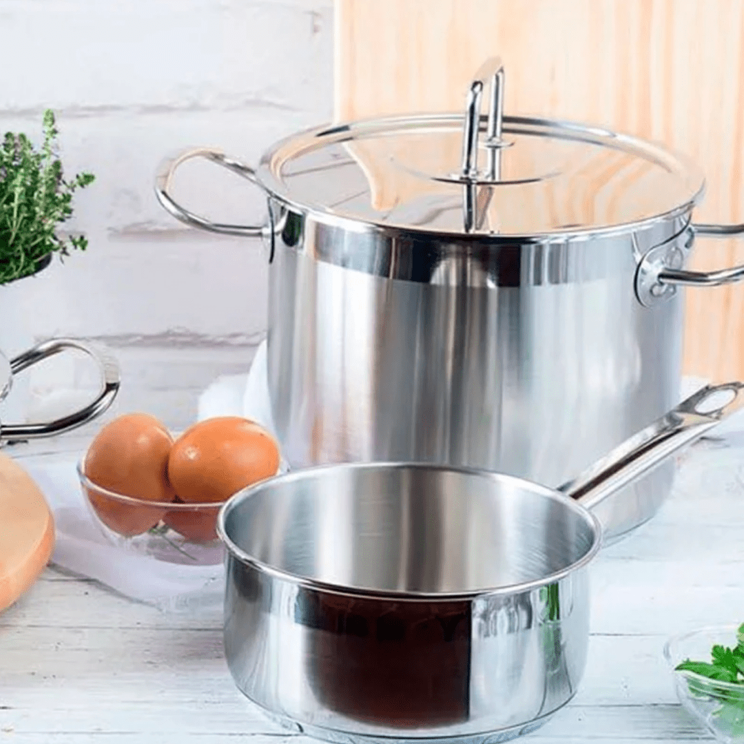 Cazo de Acero Inoxidable 16cm Lacor - Good Kitchen
