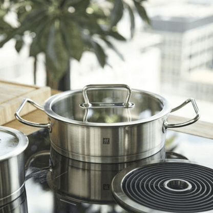 Cazo para salsas 24 cm Zwilling de Acero Inoxidable - Good Kitchen