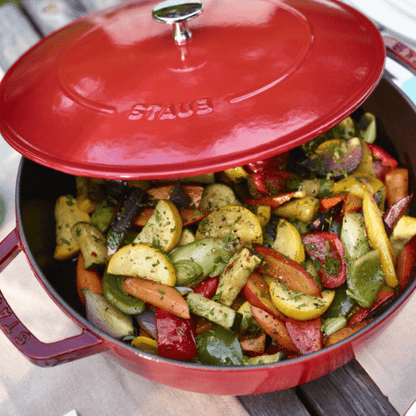 Cazuela Chistera 24cm Cereza Staub - Good Kitchen