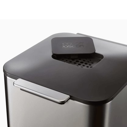 Cesto Reciclador 60 L Joseph Joseph Acero Inoxidable - Good Kitchen