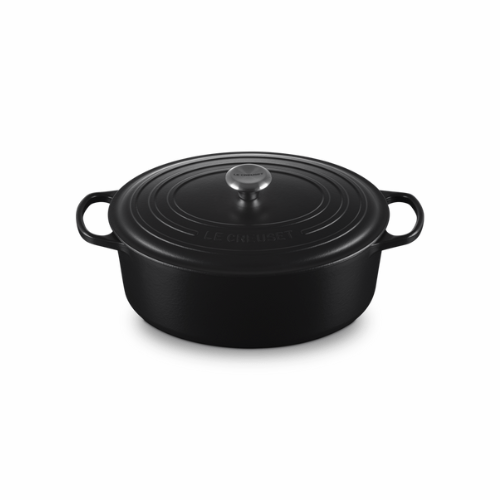 Cocotte Baja negra de 30cm Le Creuset - Good Kitchen