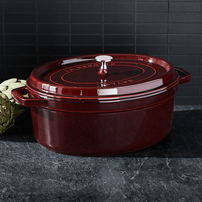 Cocotte Staub Oval 33cm Granadina