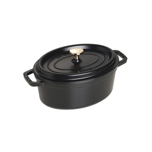 Cocotte Staub oval 11cm negra