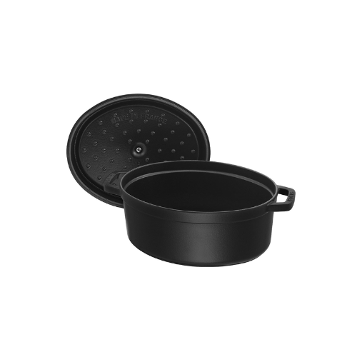 Cocotte Oval 17cm Staub Negra - Good Kitchen