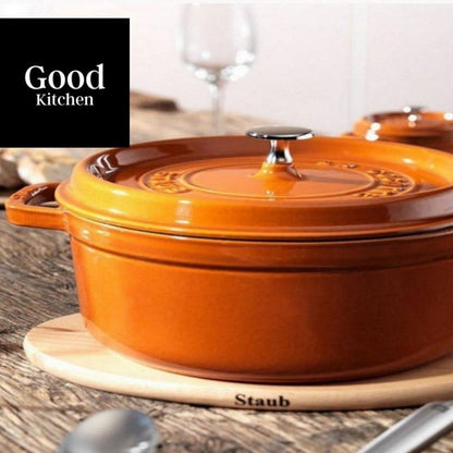 COCOTTE STAUB 31CM OVAL CANELA - Good Kitchen