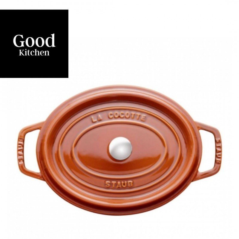COCOTTE STAUB 31CM OVAL CANELA - Good Kitchen