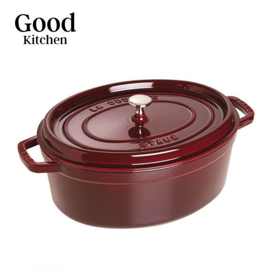 COCOTTE STAUB 31CM OVAL GRANADINA - Good Kitchen