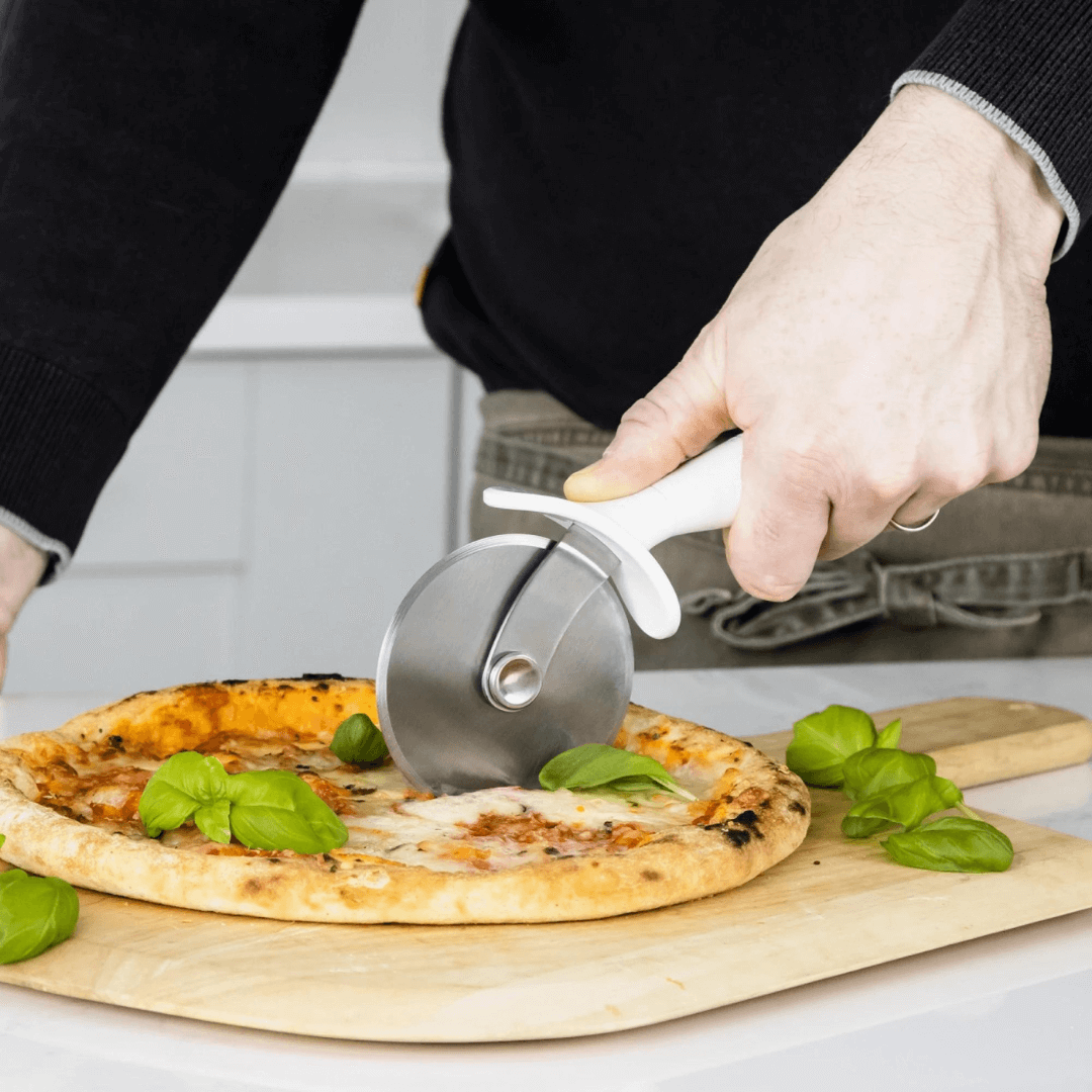 Cortador de pizza blanco Kitchenaid - Good Kitchen