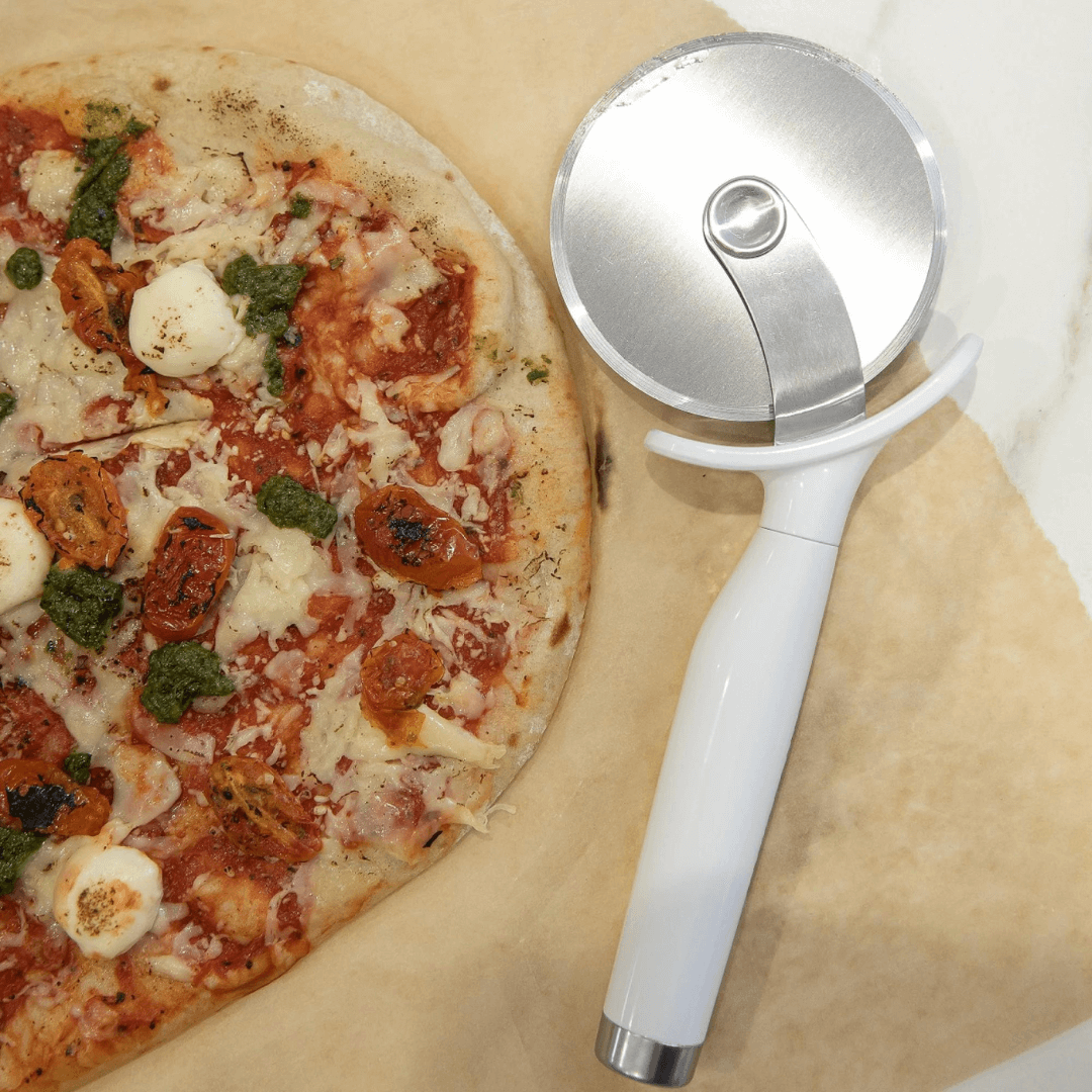 Cortador de pizza blanco Kitchenaid - Good Kitchen