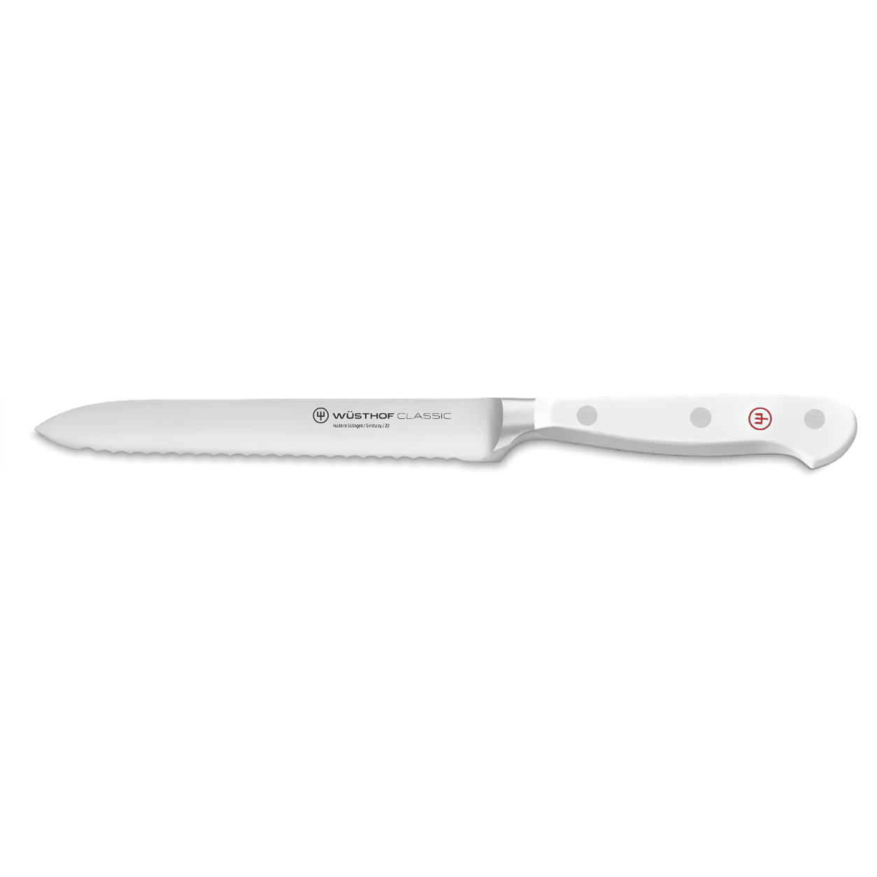 Cuchillo Serrucho Multiuso Classic White de 14 cm Wüsthof - Good Kitchen