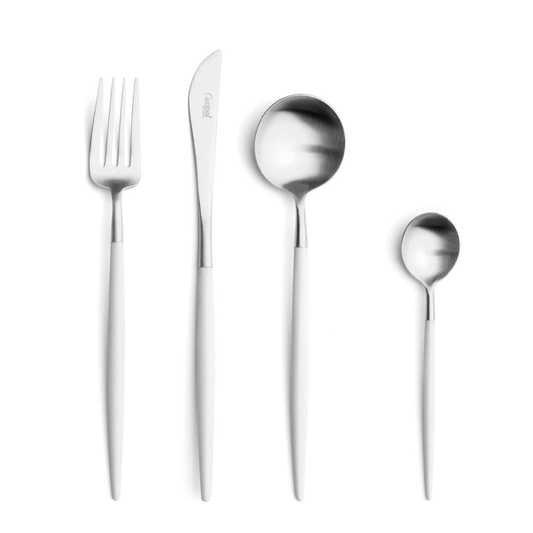 Goa white juego 24 cubiertos - Good Kitchen