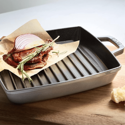 Grill Staub Cuadrado de 28cm Grey - Good Kitchen