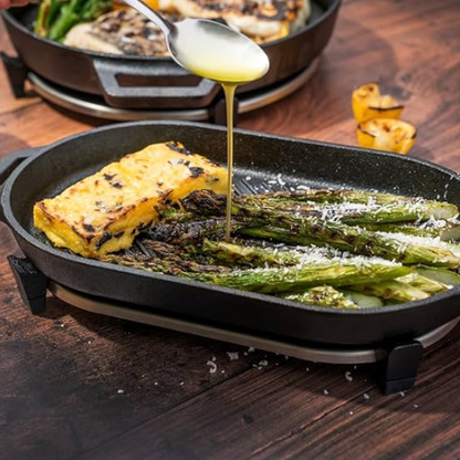 Sartén Grizzler de Hierro Fundido Ooni Salva Manteles