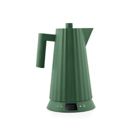Jarra Eléctrica Plisada Con Control de Temperatura Verde Alessi - Good Kitchen