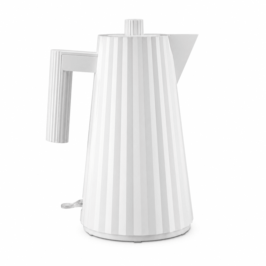 Jarra Eléctrica Plissé Blanca Alessi - Good Kitchen