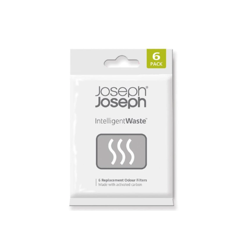 Pack de 6 Repuestos de Filtros de Olores Joseph Joseph
